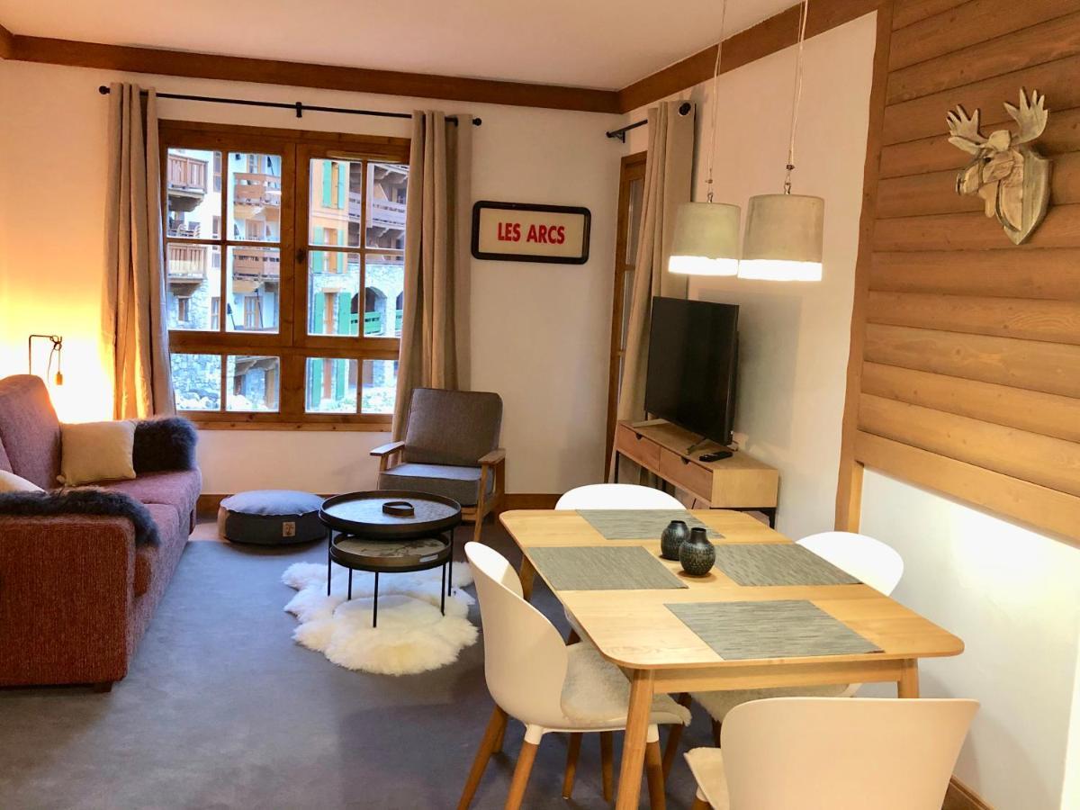 Arc 1950 - Superbe Appartement Skis Aux Pieds Les Arcs  Ngoại thất bức ảnh